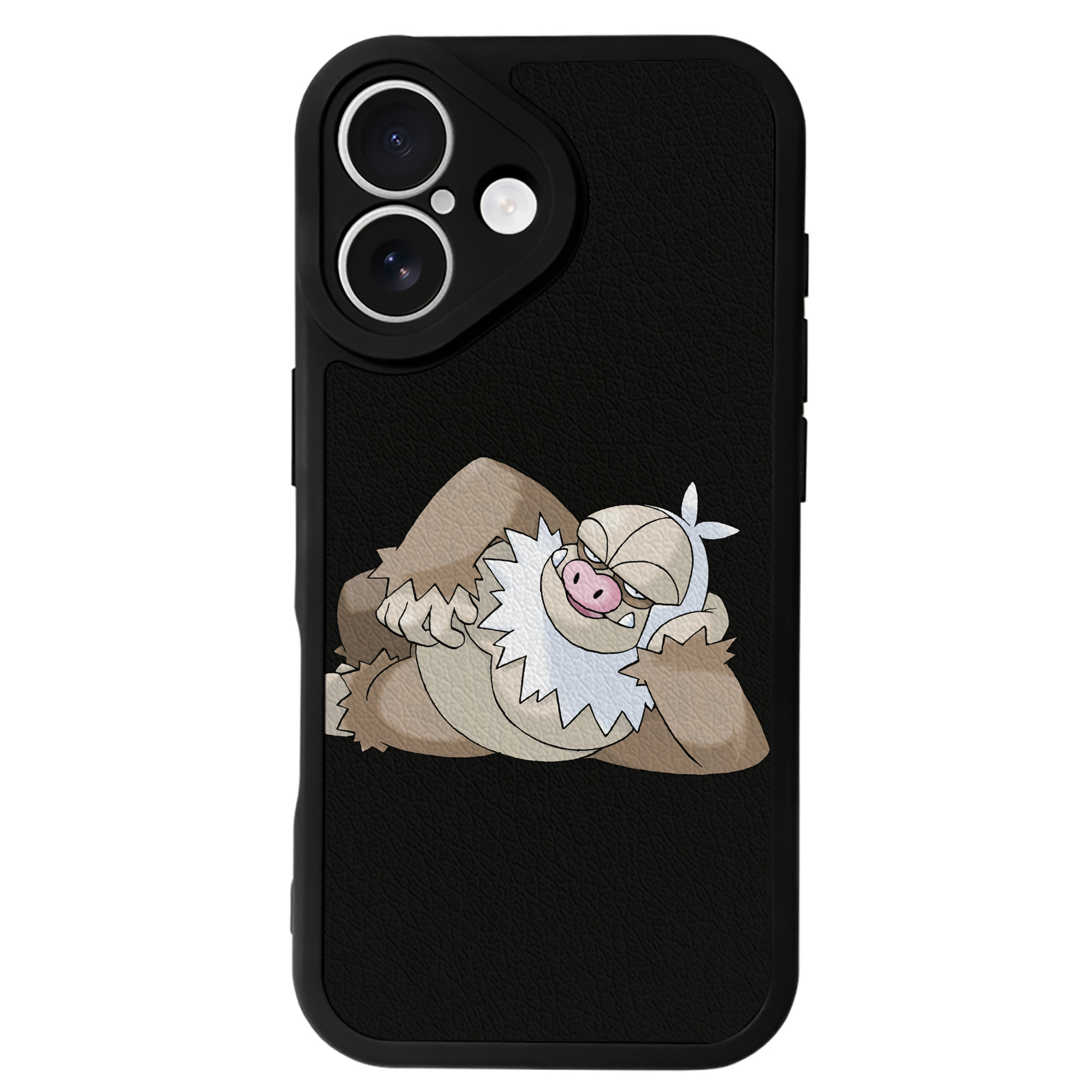 （画像用） ポケットモンスター Pokémon 【iPhone 16シリーズ対応】シリコンスマホケース（レザー調） 材質：シリコン